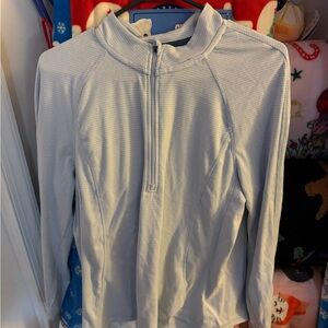Avalanche Sky Blue Quarter-Zip Sweatshirt